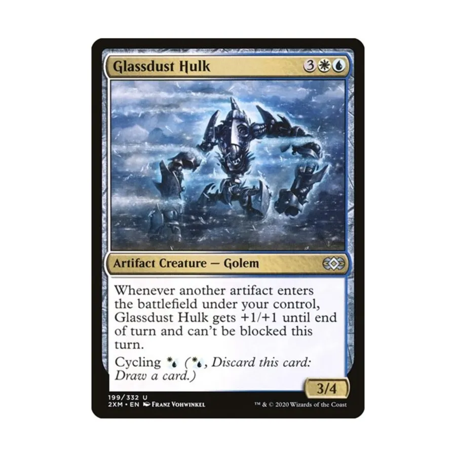 CCG Стеклянная пыль Халк (U), MTG - Double Masters
CCG Стеклянная пыль Халк (U), MTG - Double Masters