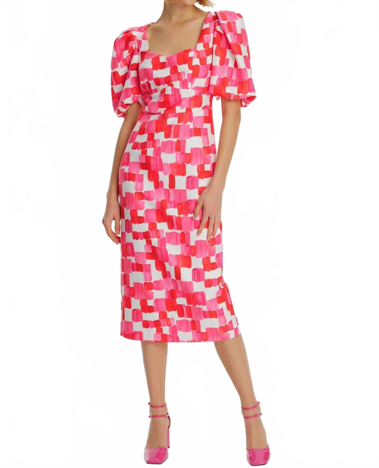 Платье миди с квадратным вырезом и пышными рукавами в оригинальном принте EXQUISE, Original Print
Платье миди с квадратным вырезом и пышными рукавами в оригинальном принте EXQUISE, Original Print