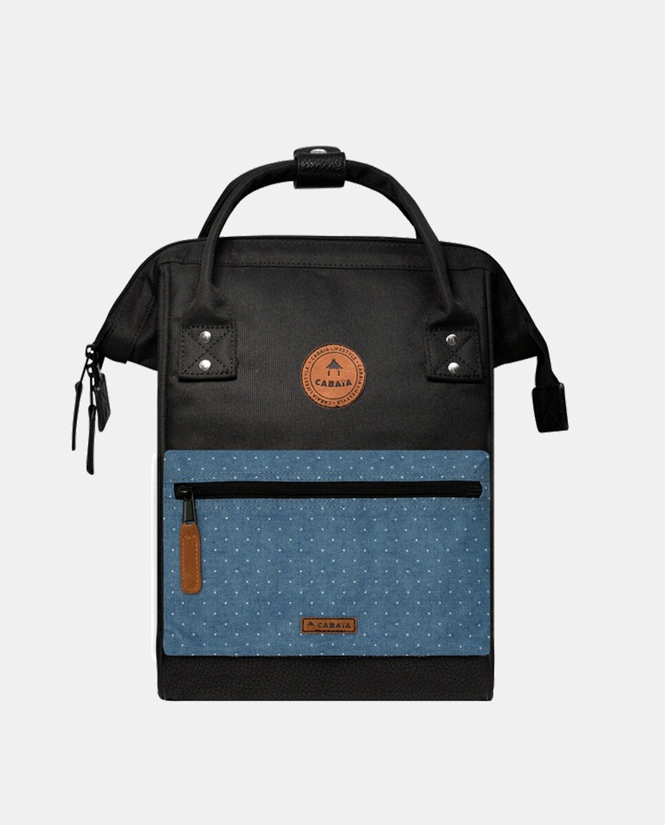 Небольшой водоотталкивающий черный рюкзак Berlin Cabaia, черный
Небольшой водоотталкивающий черный рюкзак Berlin Cabaia, черный