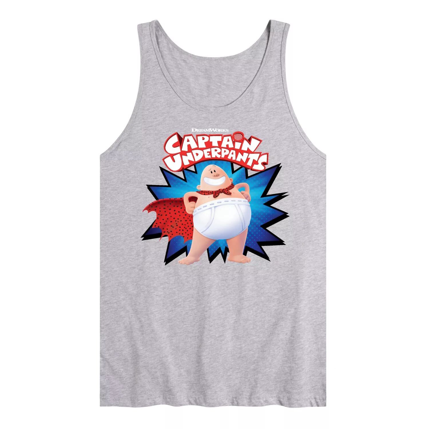 Мужская майка с логотипом Captain Underpants Licensed Character
Мужская майка с логотипом Captain Underpants Licensed Character