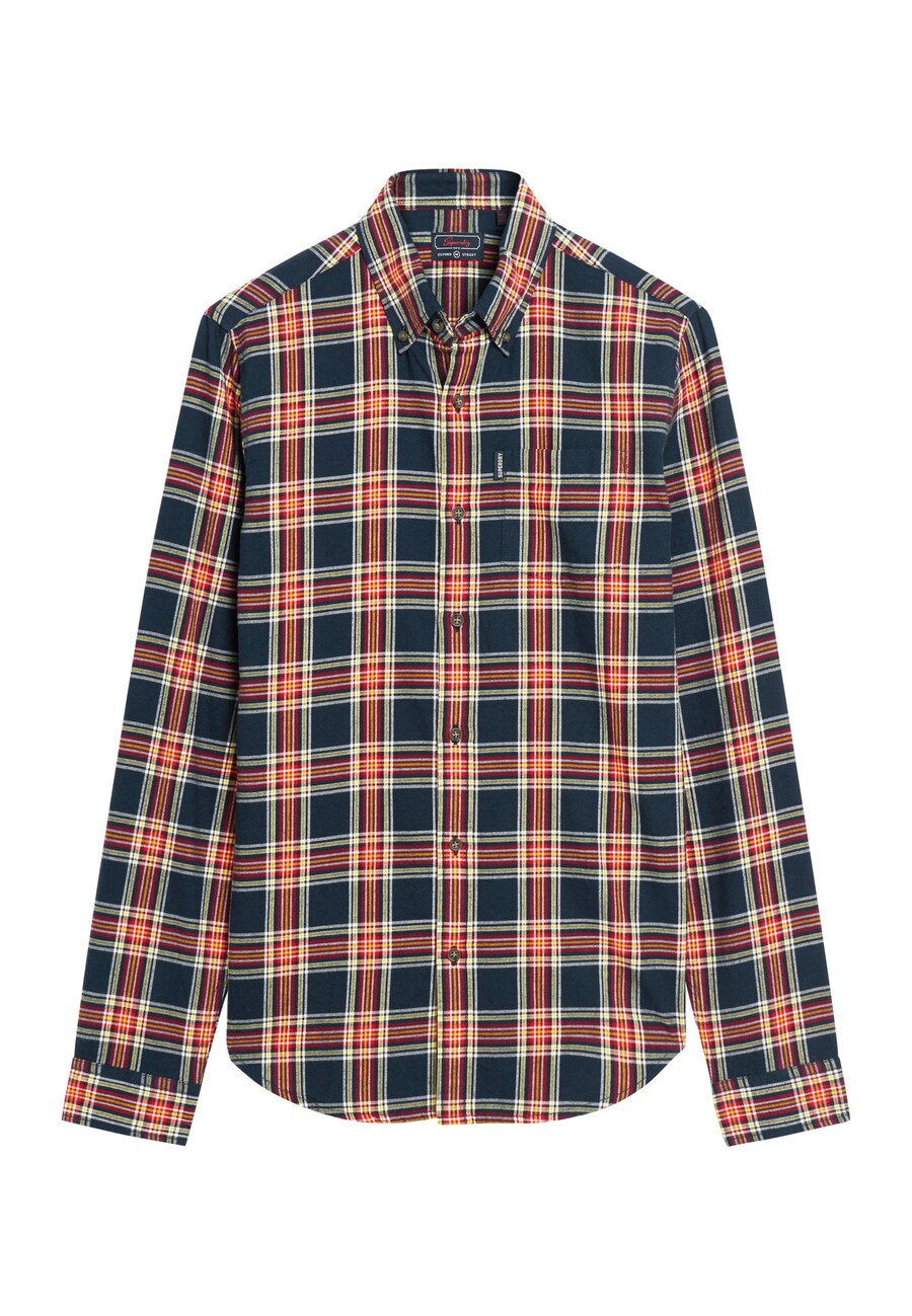 Рубашка на пуговицах классического кроя Superdry, красный
Рубашка на пуговицах классического кроя Superdry, красный