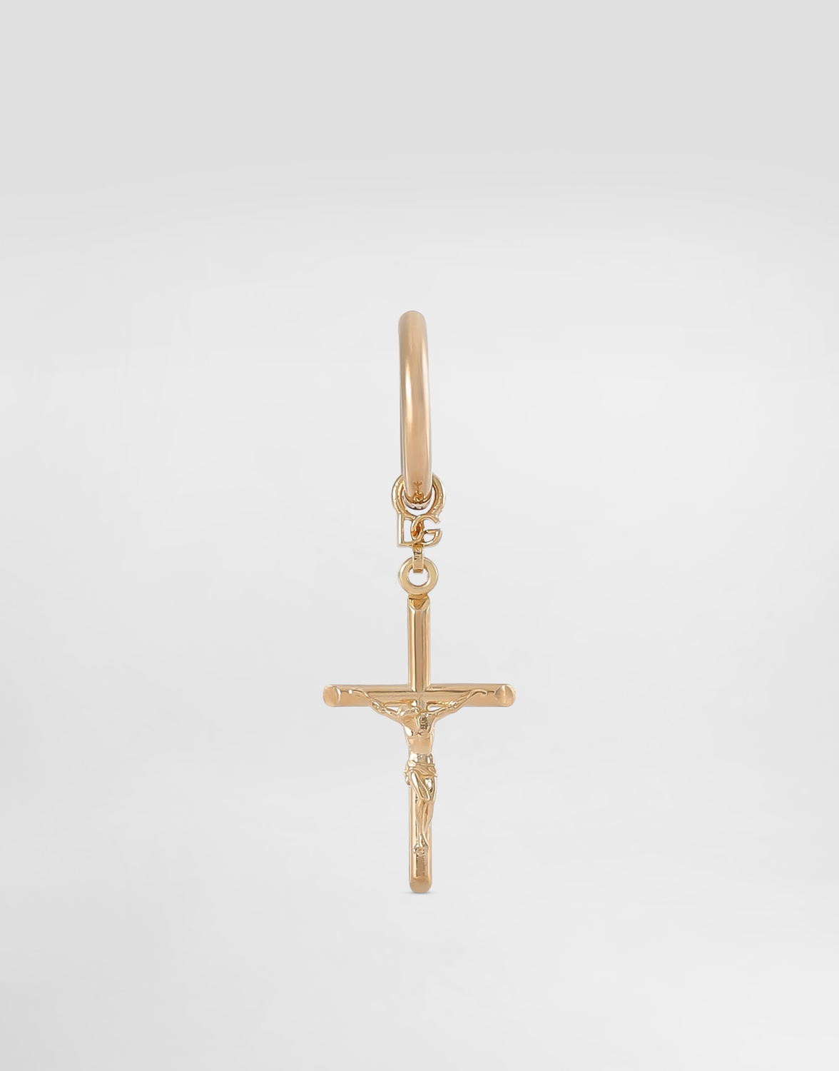 Одиночная серьга-гвоздик с крестом "dna" Dolce & Gabbana, золото
Одиночная серьга-гвоздик с крестом "dna" Dolce & Gabbana, золото