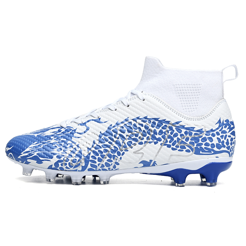 Kuding Износостойкие футбольные бутсы унисекс белые с длинными шипами, цвет White Long Stud
Kuding Износостойкие футбольные бутсы унисекс белые с длинными шипами, цвет White Long Stud