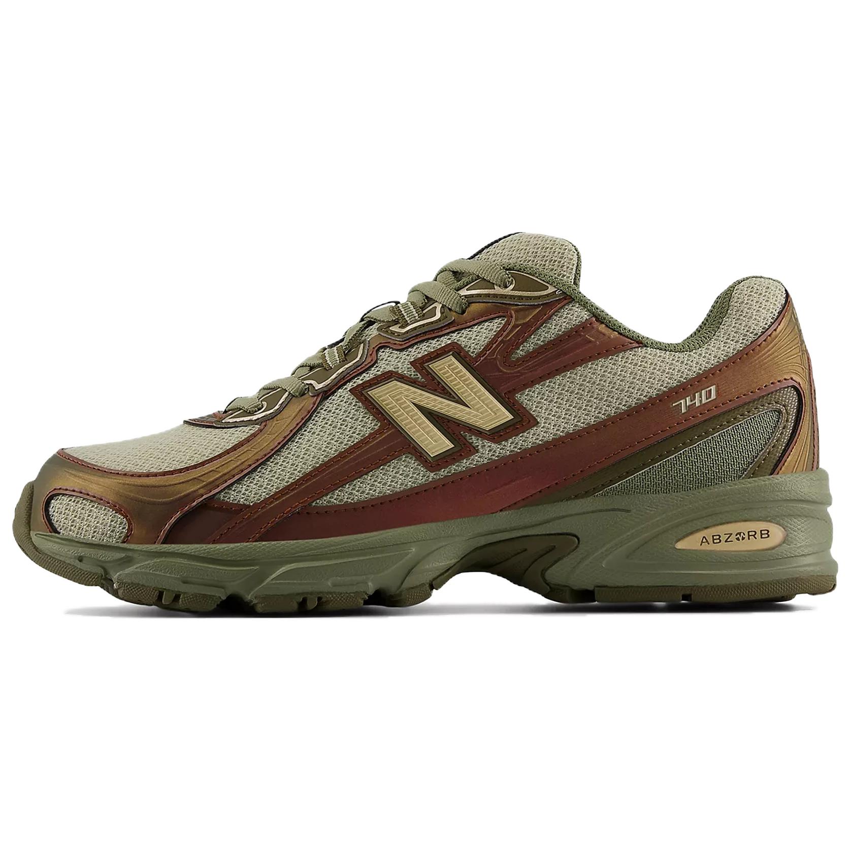 New Balance Кроссовки для бега NB 740 Unisex коричневые зеленые
New Balance Кроссовки для бега NB 740 Unisex коричневые зеленые