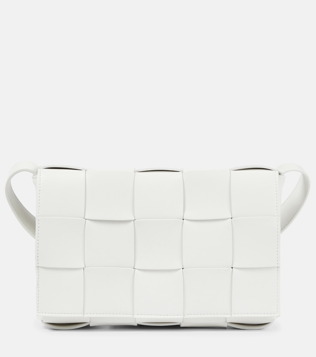 Сумка через плечо Cassette из кожи Bottega Veneta, белый
Сумка через плечо Cassette из кожи Bottega Veneta, белый