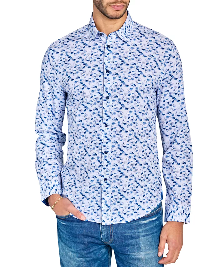 Мужская немнущаяся эластичная рубашка с цветочным принтом, отводящая влагу, на пуговицах Brooklyn Brigade, мультиколор
Мужская немнущаяся эластичная рубашка с цветочным принтом, отводящая влагу, на пуговицах Brooklyn Brigade, мультиколор