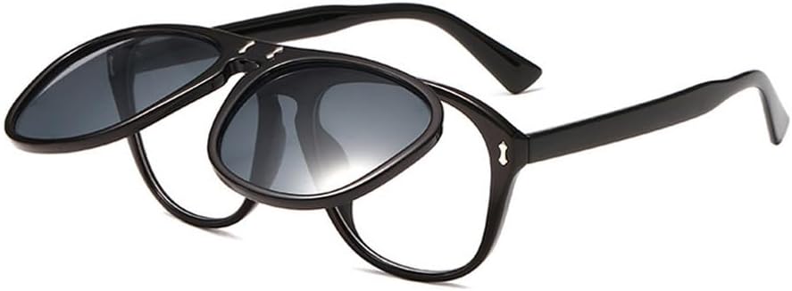 Большие солнцезащитные очки для женщин, стильные откидные очки серого цвета, мужские двойные очки-маски унисекс, очки с защитой от УФ-излучения UV400 TKKTLLT, Black -Black
Большие солнцезащитные очки для женщин, стильные откидные очки серого цвета, мужские двойные очки-маски унисекс, очки с защитой от УФ-излучения UV400 TKKTLLT, Black -Black