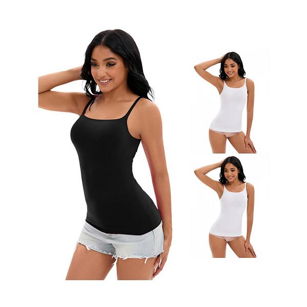 3 комплекта женских топов на регулируемых бретелях, корректирующих фигуру, с эффектом утягивания живота, не оставляющих следов. Inspire Chic, White Black
3 комплекта женских топов на регулируемых бретелях, корректирующих фигуру, с эффектом утягивания живота, не оставляющих следов. Inspire Chic, White Black