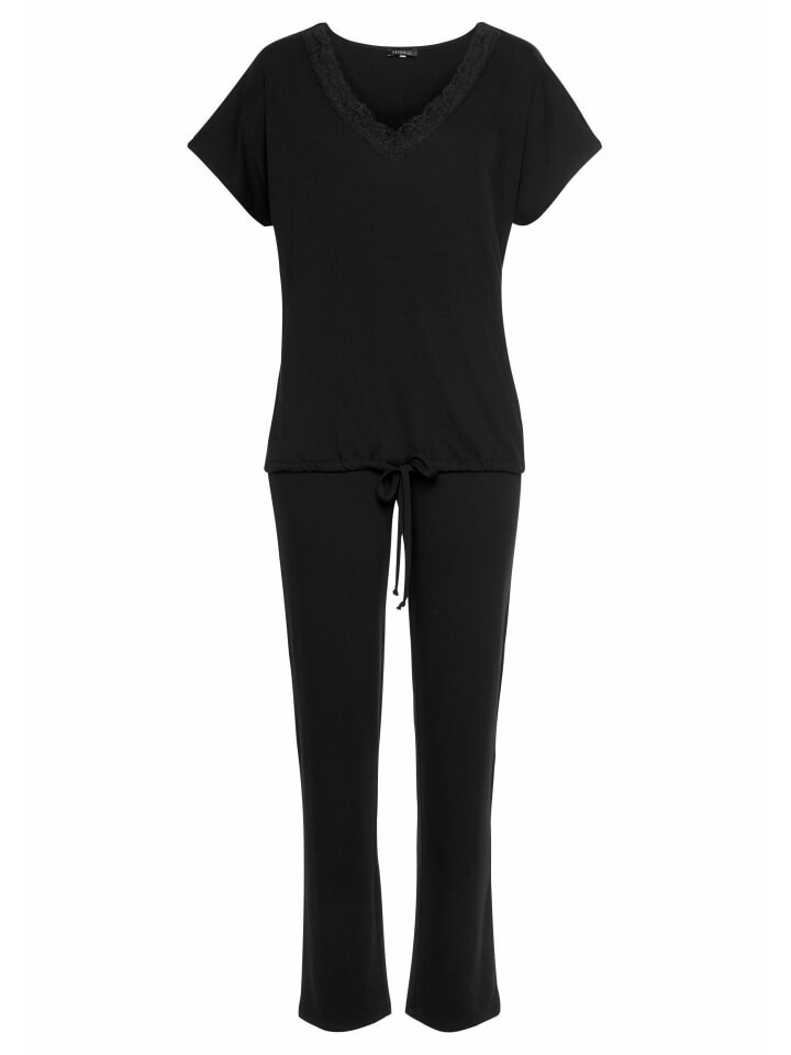 Пижама LASCANA, черный
Пижама LASCANA, черный