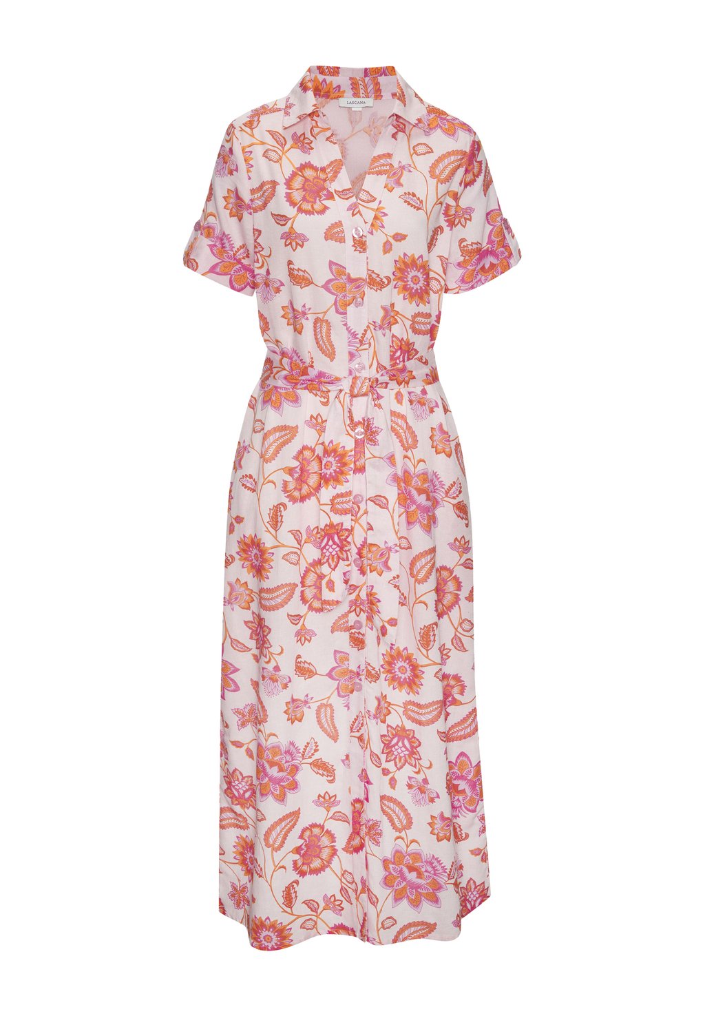 Платье-рубашка LASCANA, розовый
Платье-рубашка LASCANA, розовый