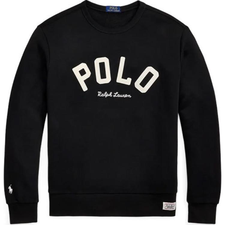 Свитшот с вышитым логотипом Polo Ralph Lauren, черный
Свитшот с вышитым логотипом Polo Ralph Lauren, черный