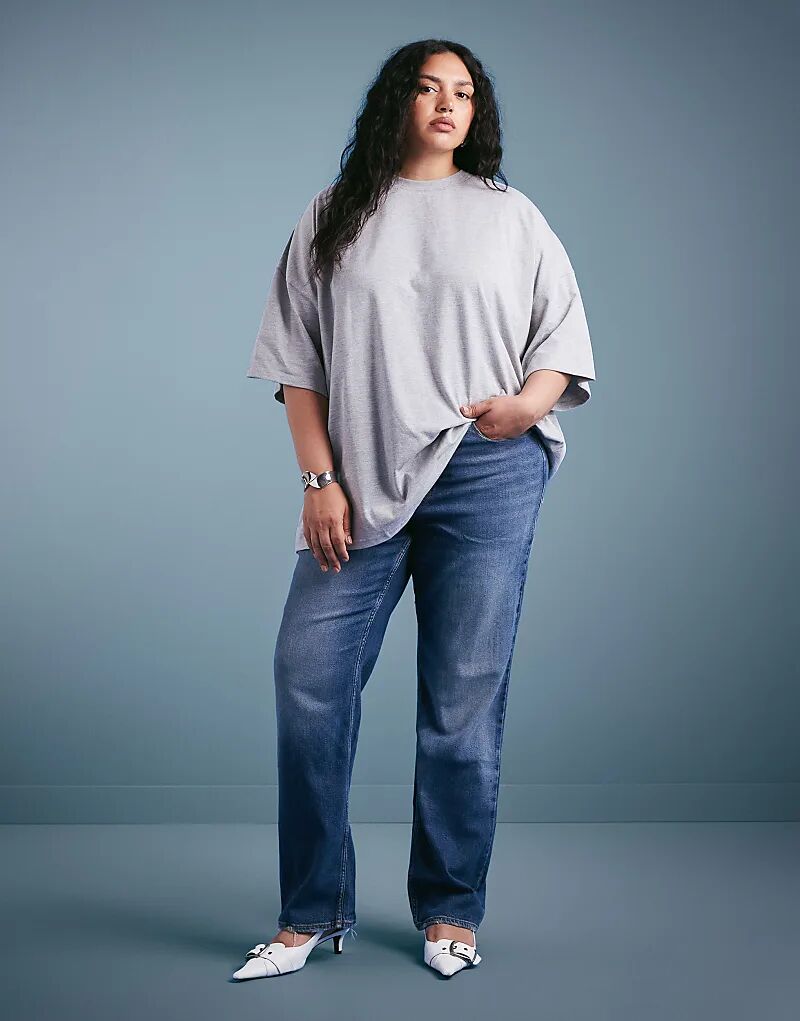 Джинсы Good American Good Icon прямого кроя темно-синего цвета
Джинсы Good American Good Icon прямого кроя темно-синего цвета