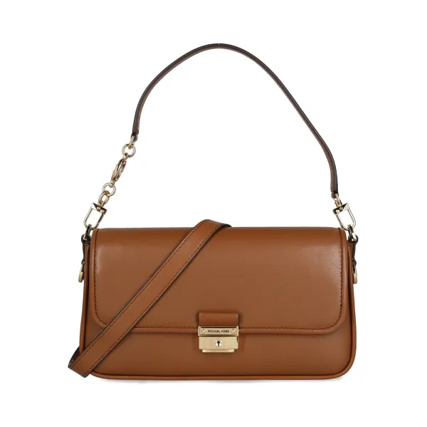 Кожаная сумка-мессенджер Bradshaw Michael Kors, коричневый 
Кожаная сумка-мессенджер Bradshaw Michael Kors, коричневый