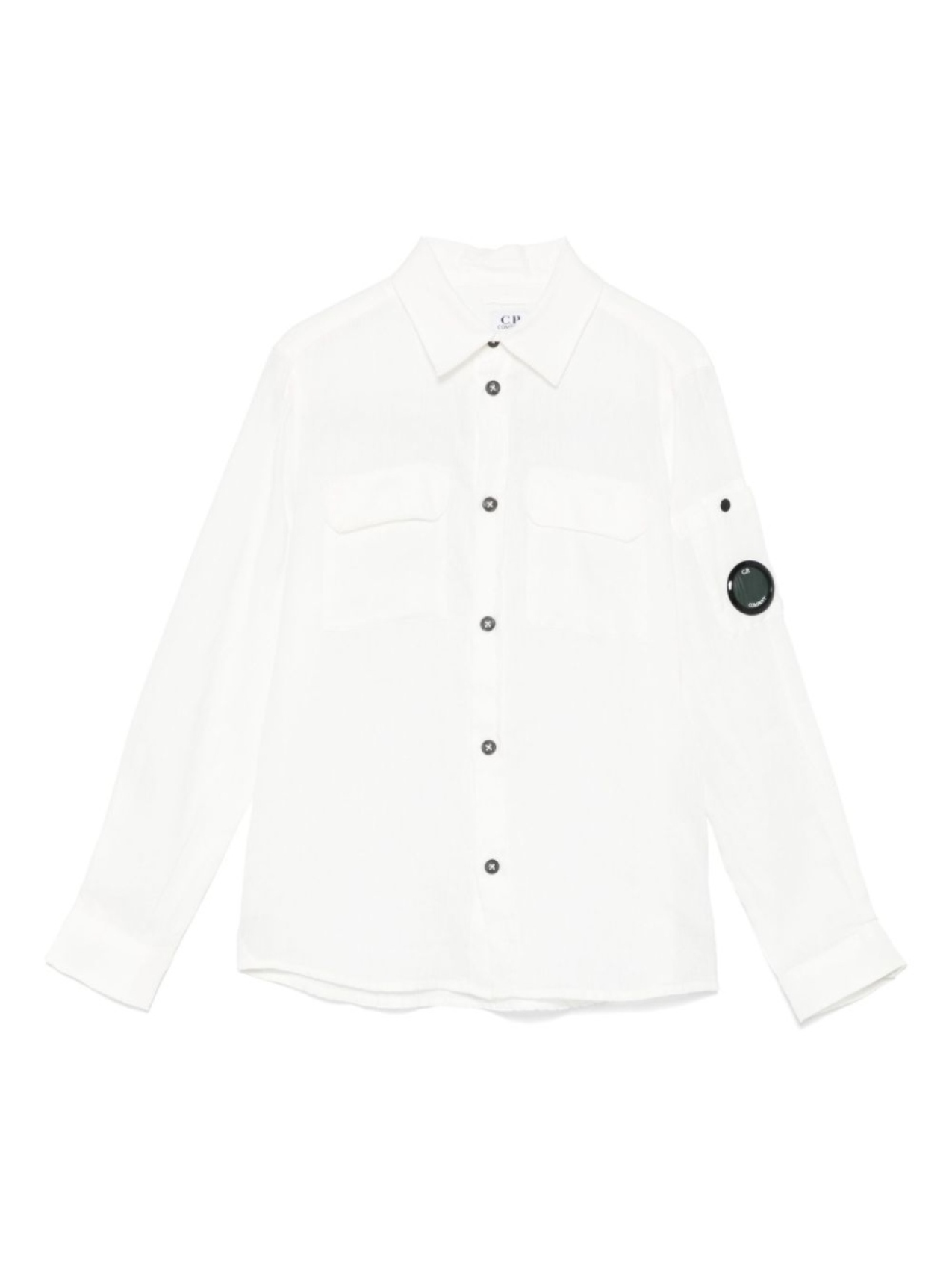 C.P. Company Kids рубашка с декором Lens, белый
C.P. Company Kids рубашка с декором Lens, белый