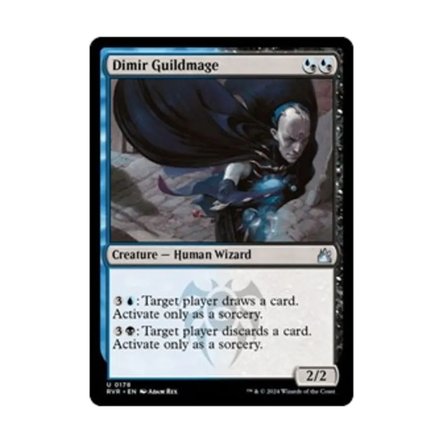 CCG Маг Гильдии Димир (U), MTG - Ravnica Remastered
CCG Маг Гильдии Димир (U), MTG - Ravnica Remastered