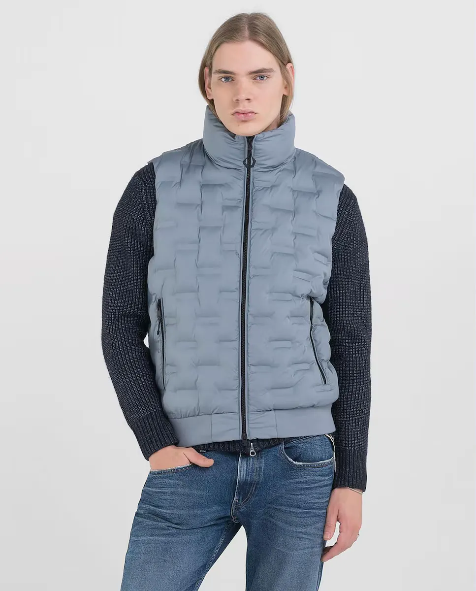 Мужской ватный жилет Replay, серый
Мужской ватный жилет Replay, серый