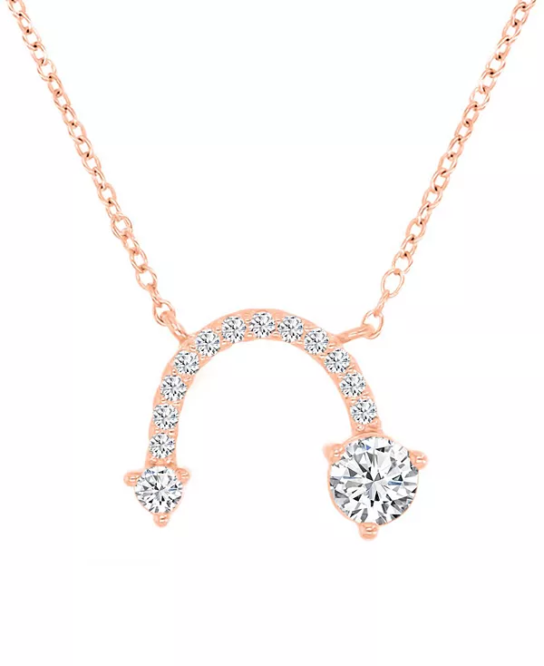 Ожерелье с подвеской в виде изогнутой стрелы из кубического циркония, покрытое 14-каратным золотом (также доступно в вариантах из розового золота и стерлингового серебра) Macy'S, rose
Ожерелье с подвеской в виде изогнутой стрелы из кубического циркония, покрытое 14-каратным золотом (также доступно в вариантах из розового золота и стерлингового серебра) Macy'S, rose