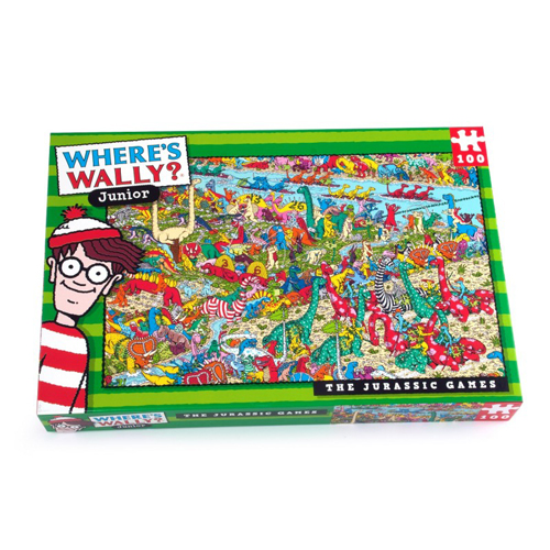 Пазлы Where’S Wally Jurassic 100Pc Puzzle
Пазлы Where’S Wally Jurassic 100Pc Puzzle