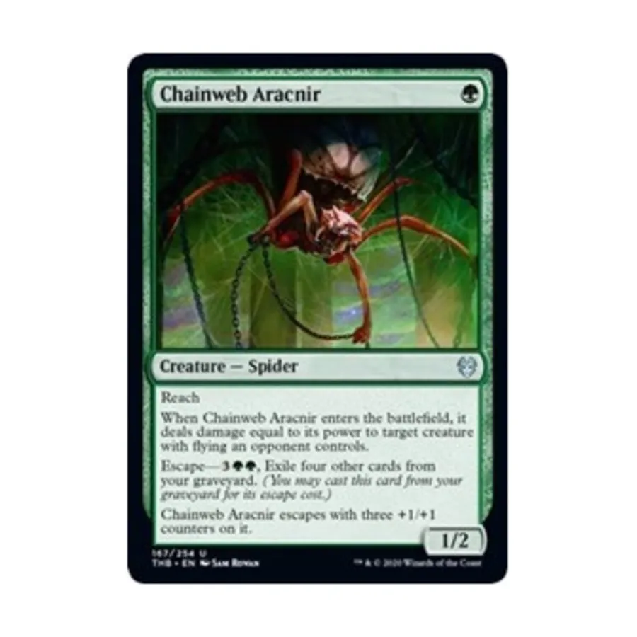 CCG Цепная паутина Аракнира (U), MTG - Theros Beyond Death
CCG Цепная паутина Аракнира (U), MTG - Theros Beyond Death