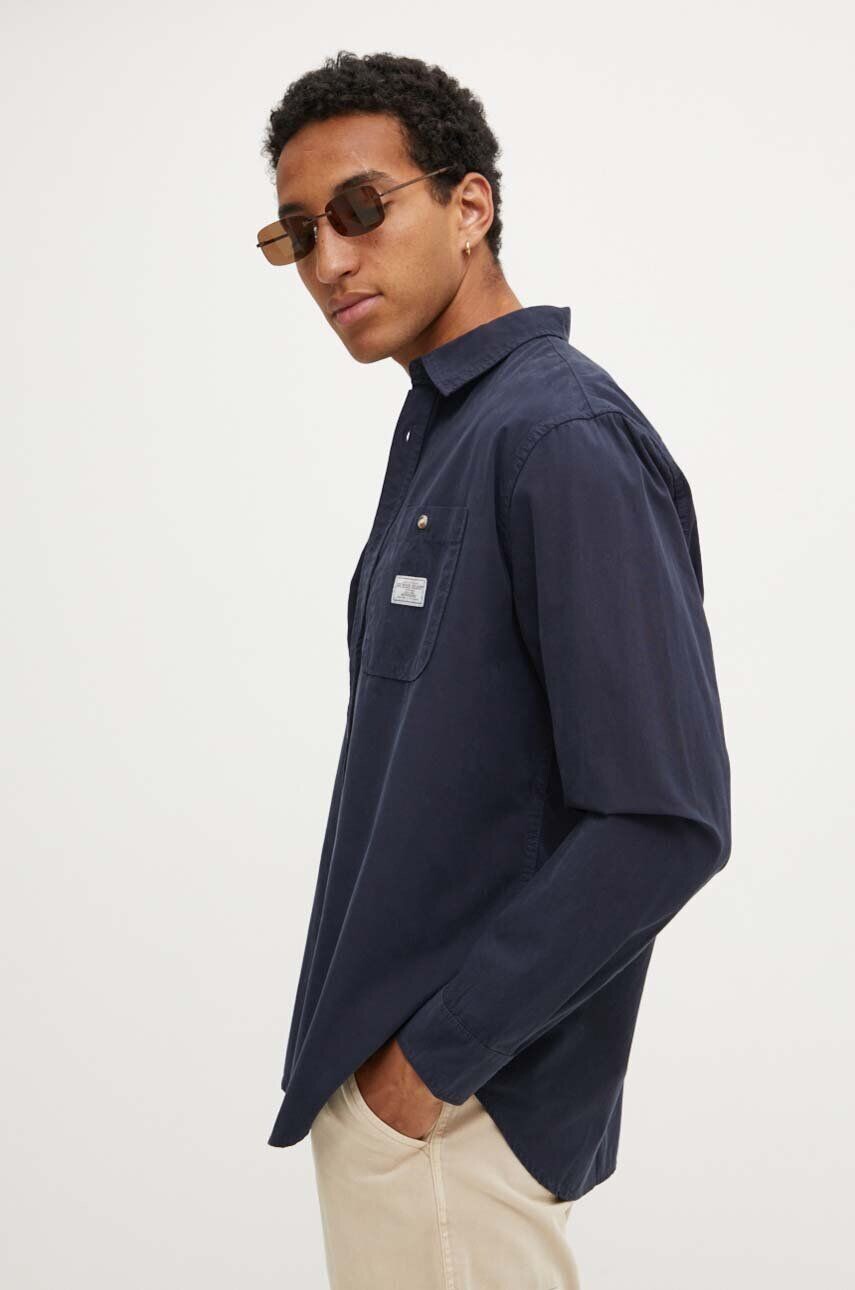 Рубашка Guess Jeans из хлопка, темно-синий 
Рубашка Guess Jeans из хлопка, темно-синий