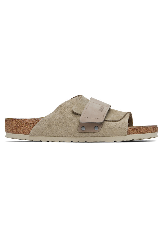 Классические сандалии Kyoto Birkenstock, цвет taupe
Классические сандалии Kyoto Birkenstock, цвет taupe
