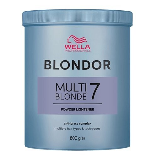 Пудра для осветления волос Blondor Multi Blonde 800г, Wella Professionals
Пудра для осветления волос Blondor Multi Blonde 800г, Wella Professionals