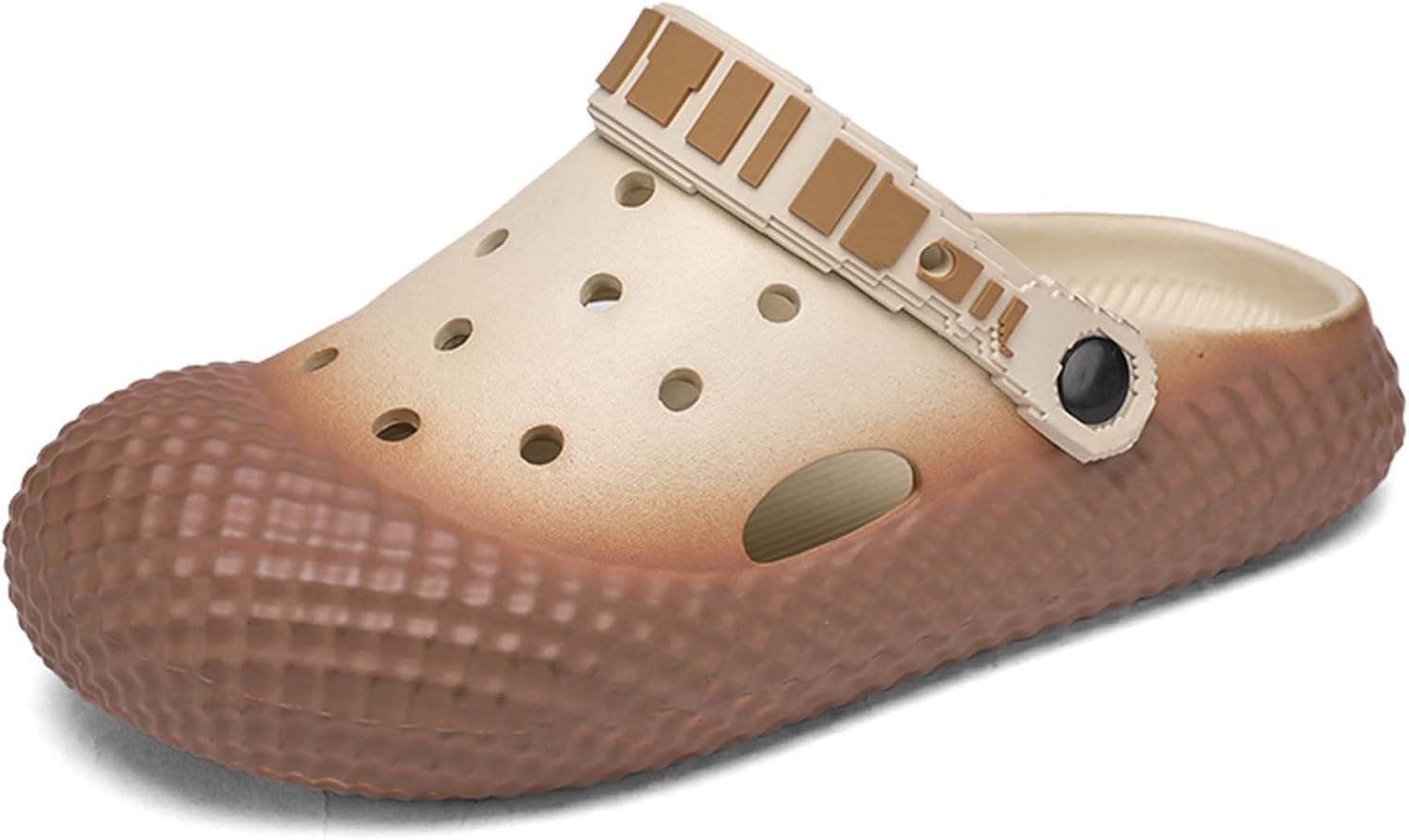 Мужские и женские модные сандалии на лето, дышащие, противоскользящие, для прогулок и отдыха, деревянные сабо, садовая обувь, легкие, быстросохнущие, пляжные сандалии, обувь для водных видов спорта Generic, коричневый
Мужские и женские модные сандалии на лето, дышащие, противоскользящие, для прогулок и отдыха, деревянные сабо, садовая обувь, легкие, быстросохнущие, пляжные сандалии, обувь для водных видов спорта Generic, коричневый