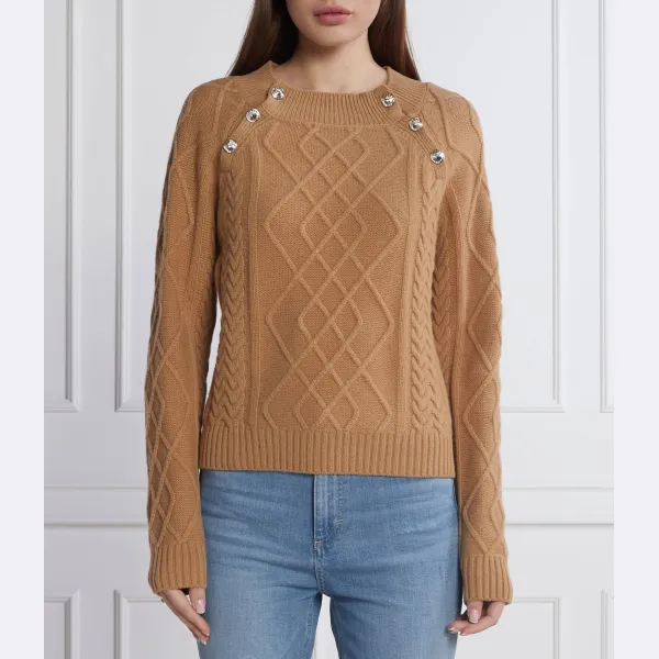 Свитер обычного кроя из пеношерсти Max&Co., коричневый
Свитер обычного кроя из пеношерсти Max&Co., коричневый