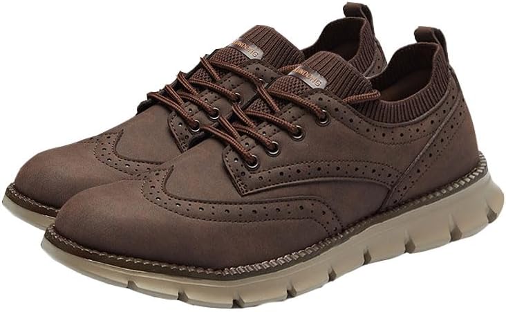 Мужские туфли Деловые кроссовки Повседневная обувь Броги Оксфорды Слипоны Лоферы Odipon, коричневый
Мужские туфли Деловые кроссовки Повседневная обувь Броги Оксфорды Слипоны Лоферы Odipon, коричневый