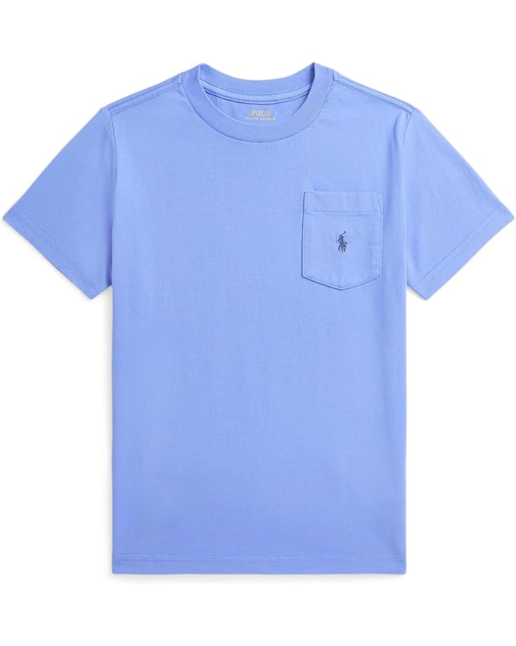 Футболка Polo Ralph Lauren Kids Cotton Jersey Pocket Tee, цвет Harbor Island Blue
Футболка Polo Ralph Lauren Kids Cotton Jersey Pocket Tee, цвет Harbor Island Blue