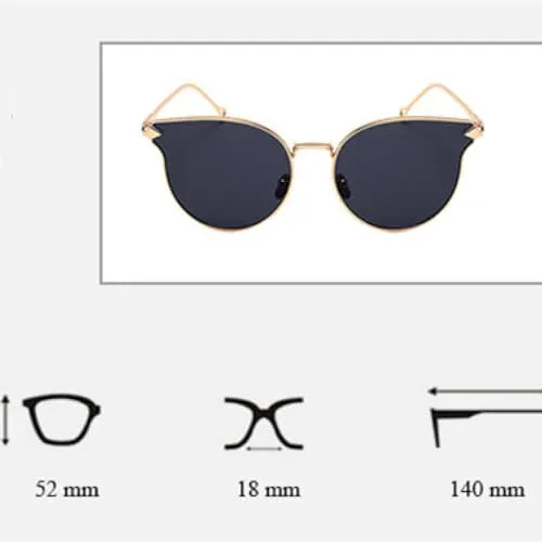 Круглые солнцезащитные очки 2026, розовое золото, зеркальные солнцезащитные очки, очки «кошачий глаз», пляжная мода, хипстерский стиль MTZJH, Yd14 Black Gray
Круглые солнцезащитные очки 2026, розовое золото, зеркальные солнцезащитные очки, очки «кошачий глаз», пляжная мода, хипстерский стиль MTZJH, Yd14 Black Gray