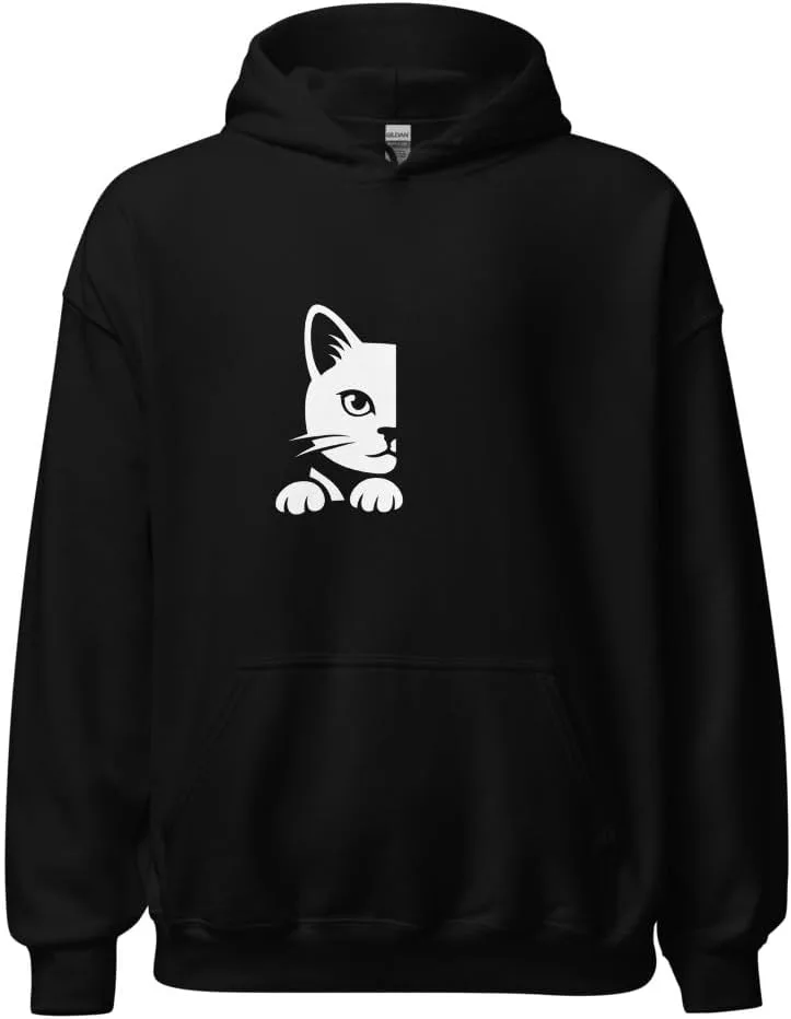 Белый худи с кошкой
Белый худи с кошкой