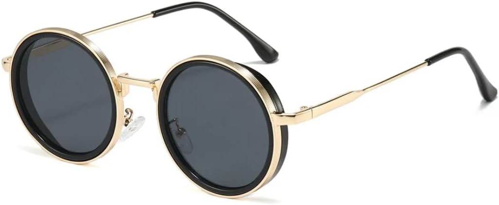 Винтажные круглые солнцезащитные очки для мужчин, модные металлические, разноцветные, женские, ретро, стильные, роскошные, с защитой от УФ-излучения UV400 UATXTAU, Black
Винтажные круглые солнцезащитные очки для мужчин, модные металлические, разноцветные, женские, ретро, стильные, роскошные, с защитой от УФ-излучения UV400 UATXTAU, Black