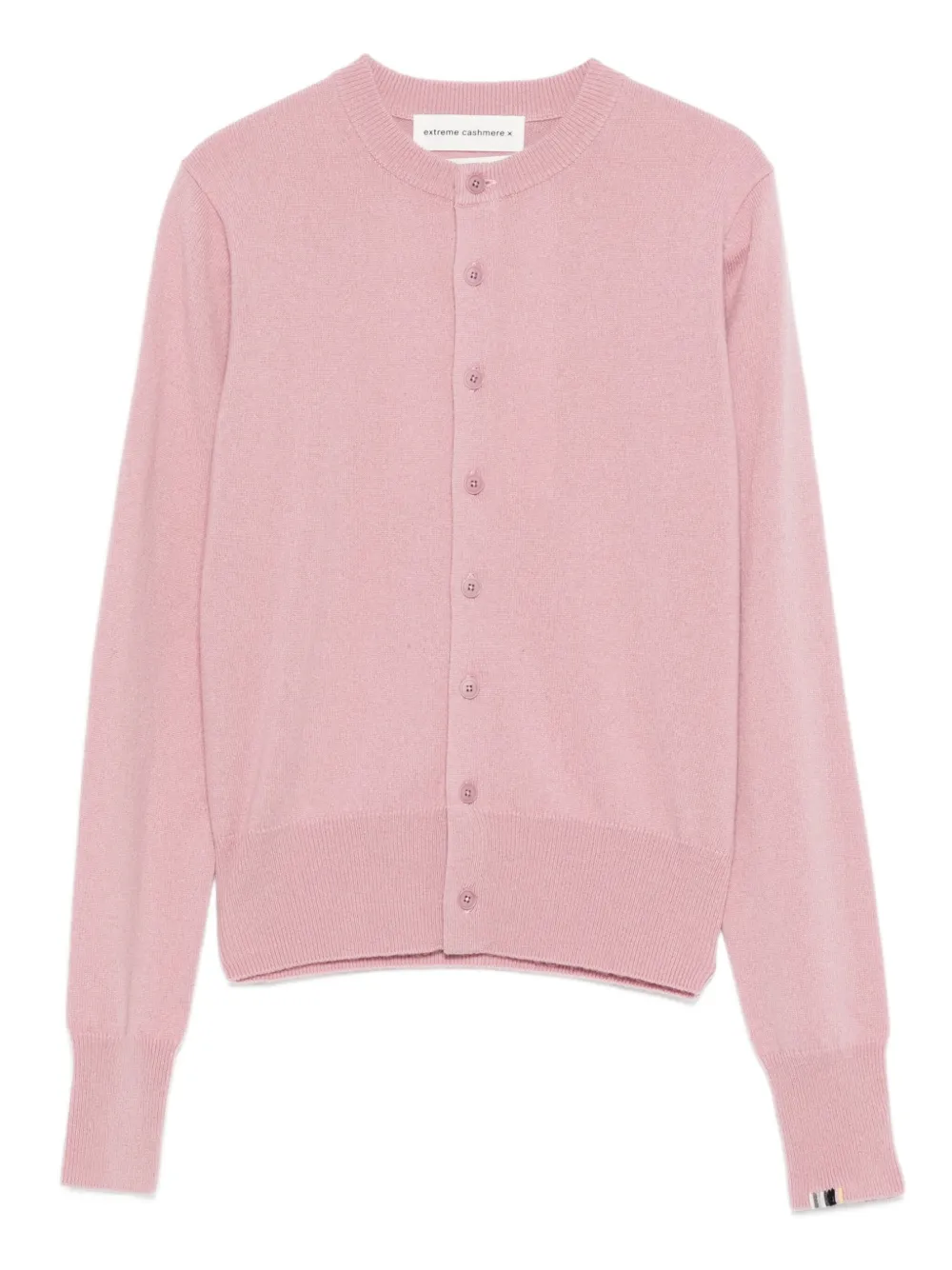 Кашемировый кардиган n°300 на пуговицах extreme cashmere, розовый
Кашемировый кардиган n°300 на пуговицах extreme cashmere, розовый