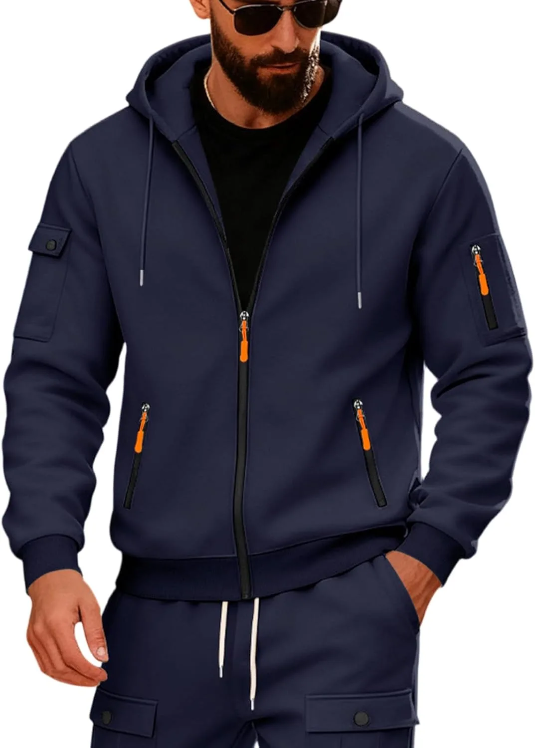 Тактический худи мужской флисовый с молнией, оверсайз, с карманами на молнии
Тактический худи мужской флисовый с молнией, оверсайз, с карманами на молнии