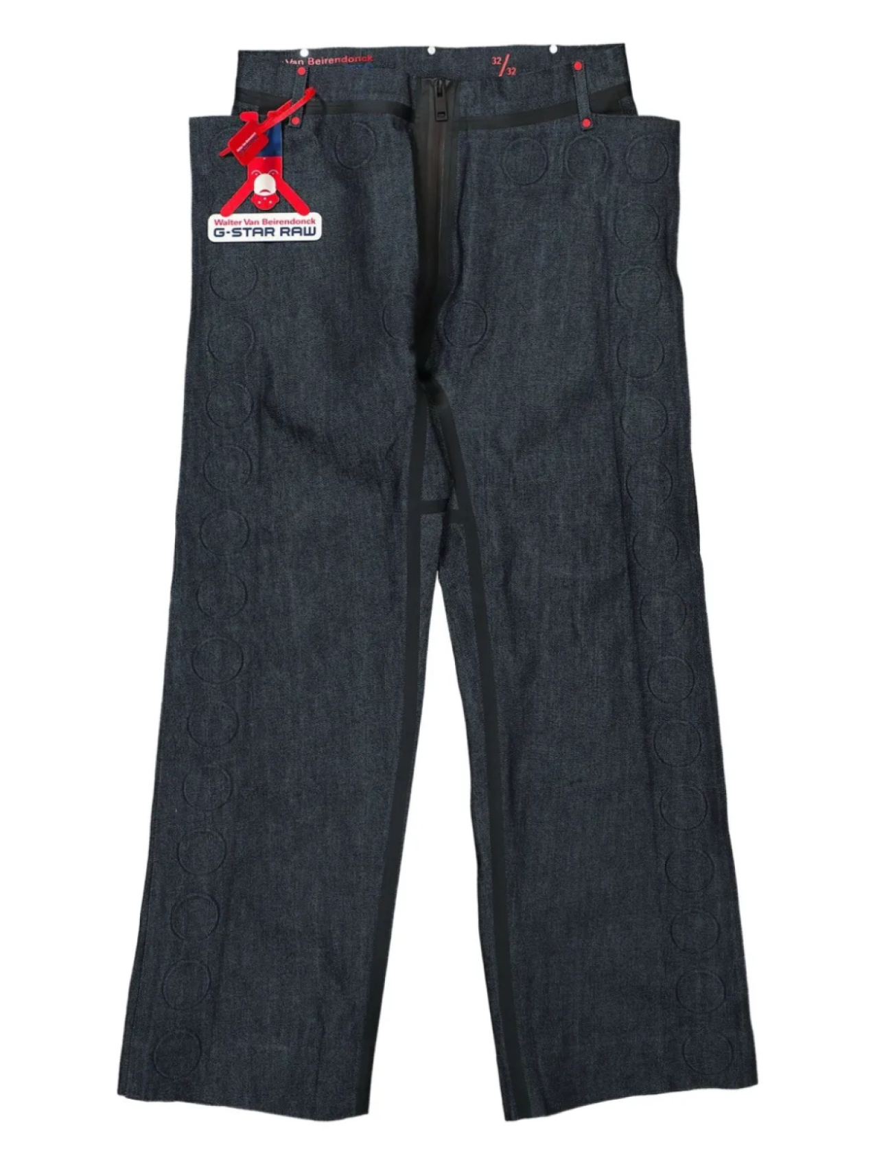 Walter Van Beirendonck декорированные джинсы Raw из коллаборации с G-Star, синий
Walter Van Beirendonck декорированные джинсы Raw из коллаборации с G-Star, синий