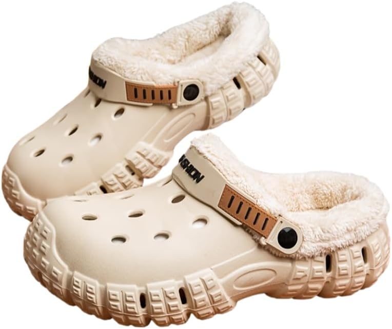 Мужские зимние утепленные сандалии с съемной плюшевой подкладкой, толстой и противоскользящей подошвой EVA с поддержкой свода стопы- холодостойкие и теплые, подходят для улицы, повседневного ношения и полуформальных мероприятий Fmshi, хаки
Мужские зимние утепленные сандалии с съемной плюшевой подкладкой, толстой и противоскользящей подошвой EVA с поддержкой свода стопы- холодостойкие и теплые, подходят для улицы, повседневного ношения и полуформальных мероприятий Fmshi, хаки