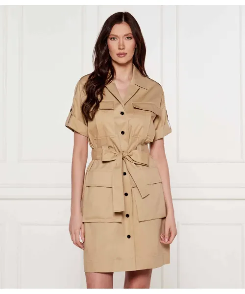 Платье с поясом Marc Cain, бежевый
Платье с поясом Marc Cain, бежевый