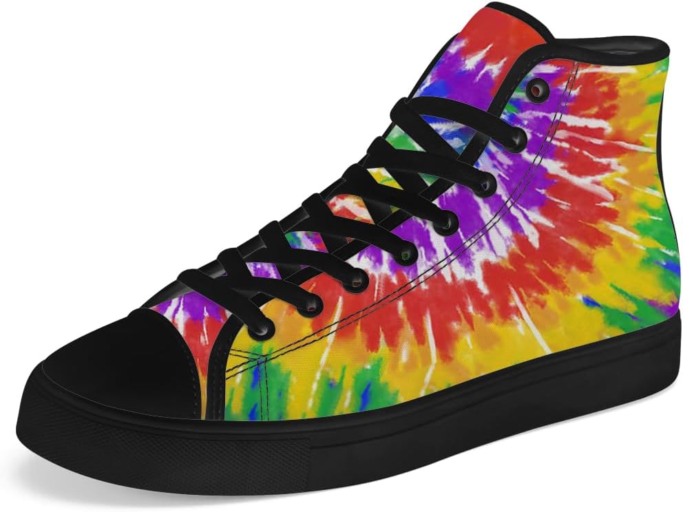 Мужские и женские высокие кеды с узором тай-дай на холщовой ткани, высокие кроссовки на шнуровке, повседневная обувь Chebing, 612 Multicolor
Мужские и женские высокие кеды с узором тай-дай на холщовой ткани, высокие кроссовки на шнуровке, повседневная обувь Chebing, 612 Multicolor