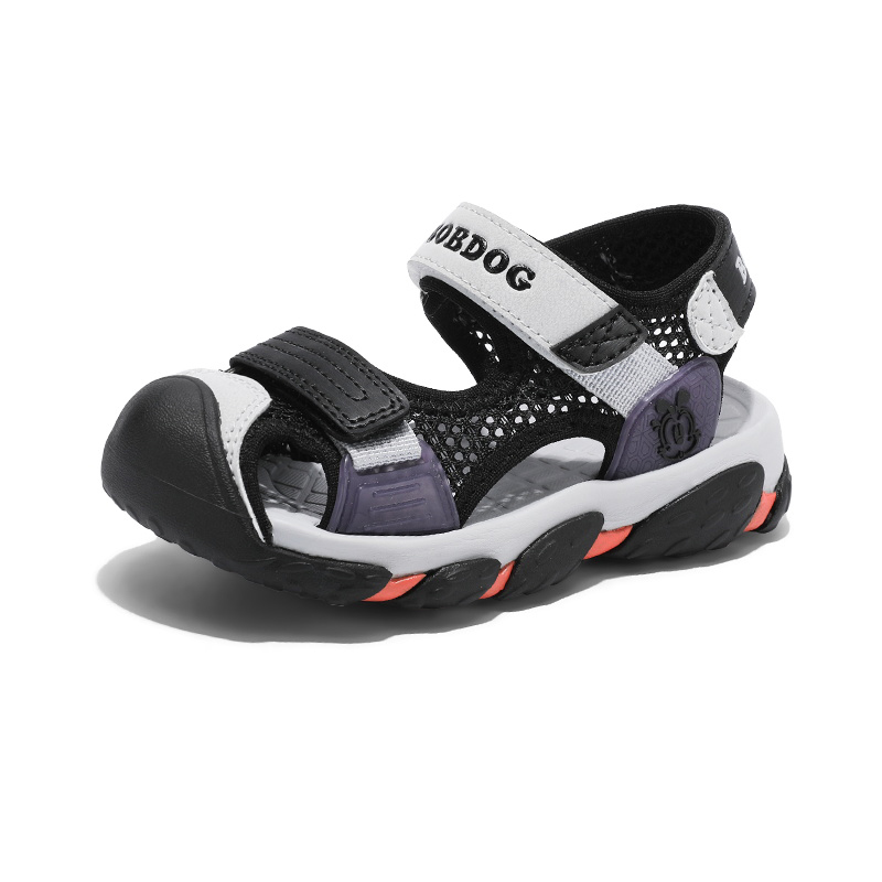 Детские сандалии для подростков BOBDOG, черный/фиолетовый
Детские сандалии для подростков BOBDOG, черный/фиолетовый