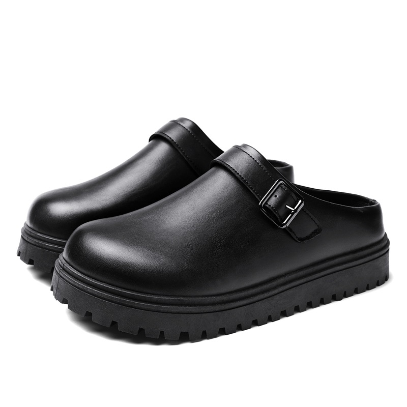 TEXWOOD Тихие, устойчивые к истиранию и запаху сандалии с закрытым носком, черные, мужские
TEXWOOD Тихие, устойчивые к истиранию и запаху сандалии с закрытым носком, черные, мужские