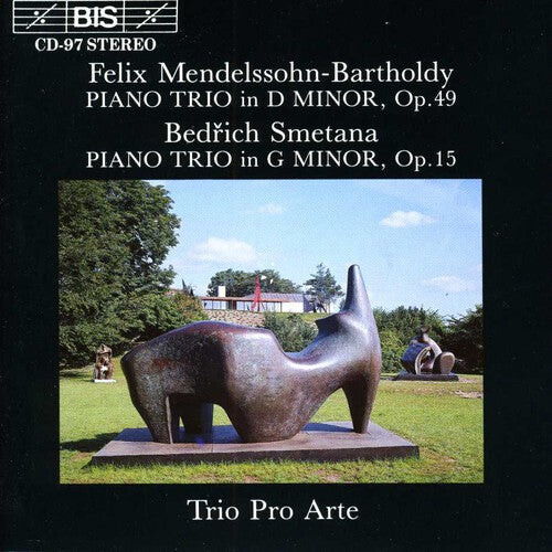 CD диск Mendelssohn / Smetana / Trio Pro Arte: Piano Trio in D
CD диск Mendelssohn / Smetana / Trio Pro Arte: Piano Trio in D