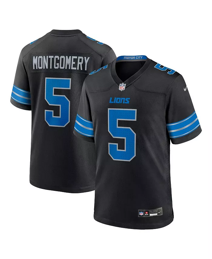 Мужская игровая футболка David Montgomery Detroit Lions Nike, черный
Мужская игровая футболка David Montgomery Detroit Lions Nike, черный