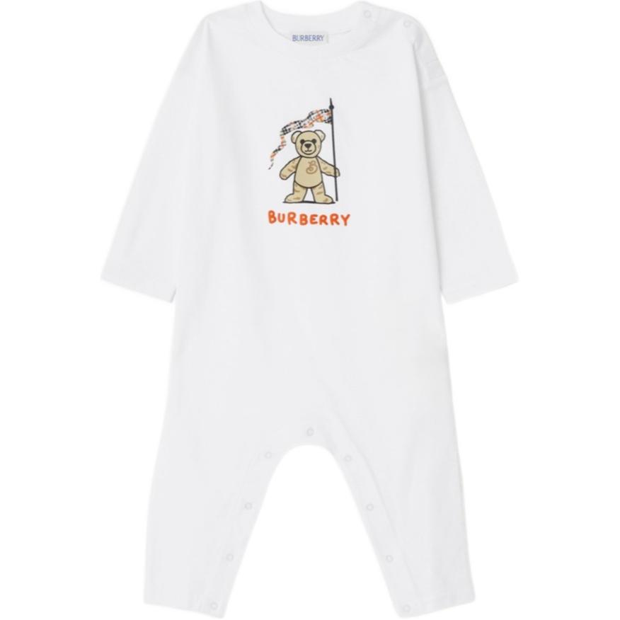 Burberry Белый комбинезон для младенцев и малышей
Burberry Белый комбинезон для младенцев и малышей