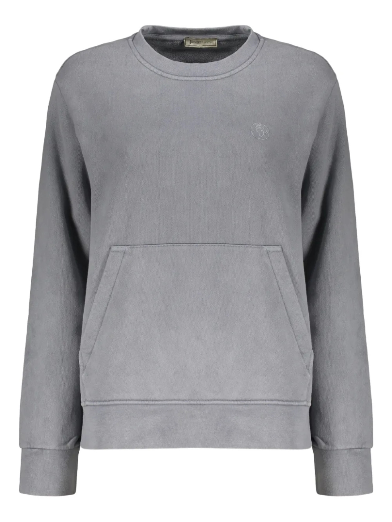 Толстовка с вышитым логотипом Herno, серый
Толстовка с вышитым логотипом Herno, серый