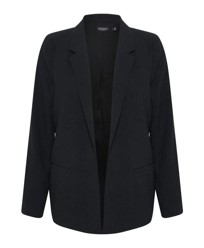 Черный пиджак с длинными рукавами Soaked In Luxury, черный
Черный пиджак с длинными рукавами Soaked In Luxury, черный