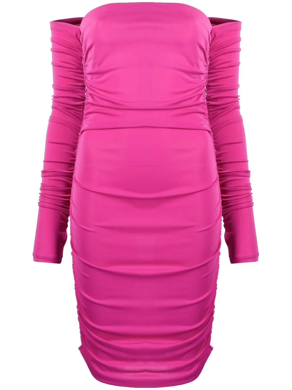 Платье с открытыми плечами и сборками THE ANDAMANE, розовый
Платье с открытыми плечами и сборками THE ANDAMANE, розовый