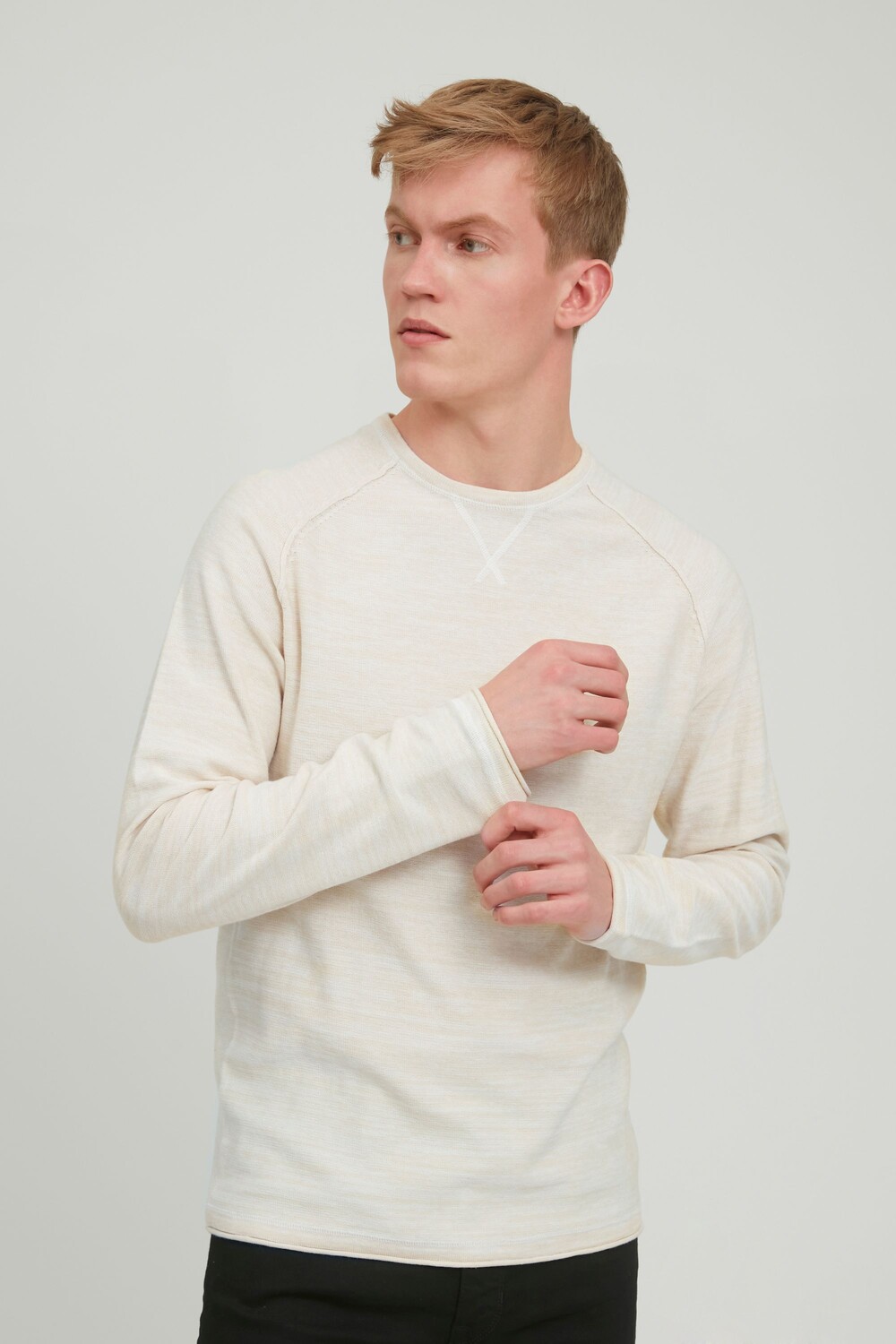 Пуловер BLEND Strick, натуральный
Пуловер BLEND Strick, натуральный