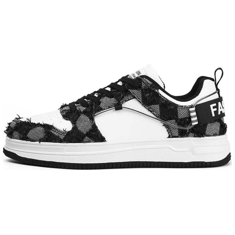 Низкие термокеды Coverage для скейтбординга с противоскользящим покрытием для мужчин BIANSULONG, White Black 
Низкие термокеды Coverage для скейтбординга с противоскользящим покрытием для мужчин BIANSULONG, White Black