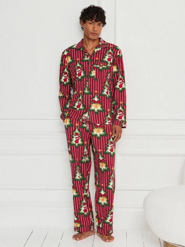 Пижамный комплект с рождественским ёлочным принтом Chelsea Peers, Red
Пижамный комплект с рождественским ёлочным принтом Chelsea Peers, Red